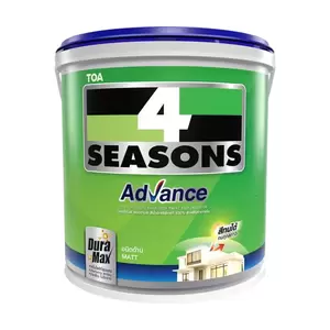 สีทาภายใน TOA 4SEASONS ADVANCE BASE C ชนิดด้าน 2.5แกลลอน (149817)