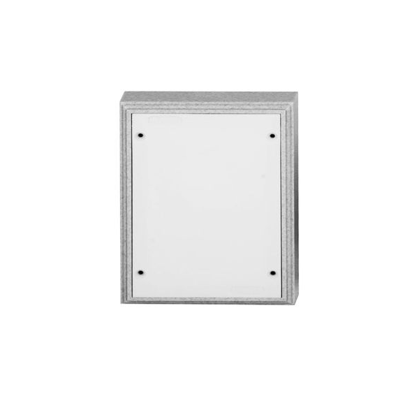 แผงไฟฟ้าพลาสติก รุ่น BD 406G ขนาด 4 x 6 นิ้ว สีหินอ่อนเทา-1