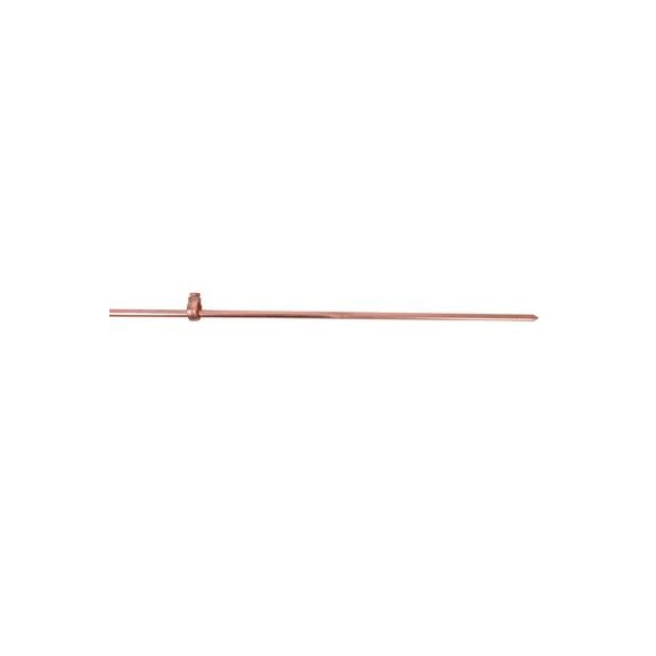 กราวด์โหลดพร้อมแคล้ม ขนาด 12.50 มม. 1/2 x 10 ฟุต สีทองแดง-1