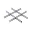 Aluminum Cell Ceiling MVP Four Stars SC.2020 Panel 600x600 mm