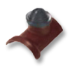 SCG Concrete Wood Tone Vent Curve Ridge 