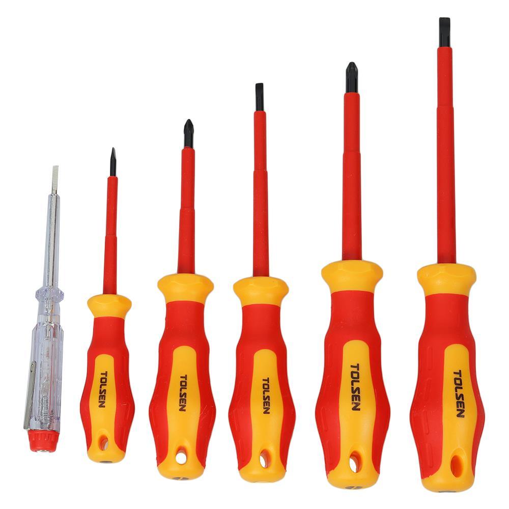 TOLSEN VDE SCREWDRIVER 6EA/SET (1122401)-1