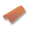 TPI Concrete Tile BAVARIA Smooth Winsor Red Verge End