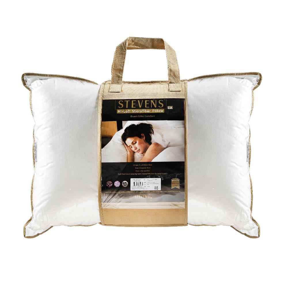 หมอนหนุน STEVENS MICROFIBER 19x29 นิ้ว สีขาว (1140326)-1