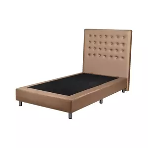 ฐาน+หัวเตียง DIAMOND 3.5FT.L-BROWN HLS (1164120)-1