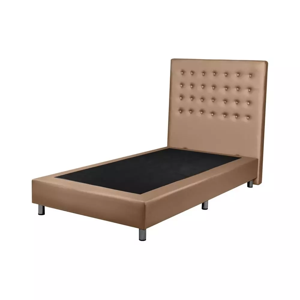 ฐาน+หัวเตียง DIAMOND 3.5FT.L-BROWN HLS (1164120)-1