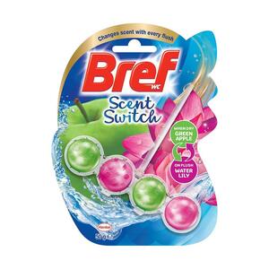 ก้อนทำความสะอาดสุขภัณฑ์ BREF 51g 4 ชิ้น ACTIVE PINE (1005952)-1