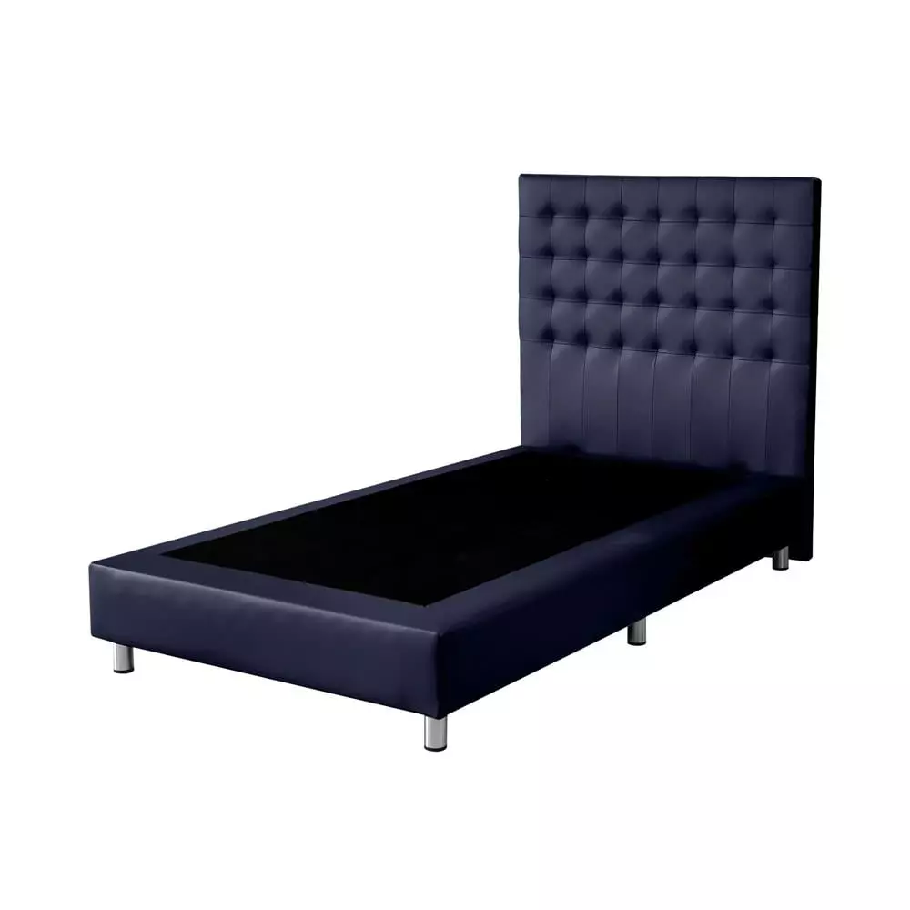 ฐาน+หัวเตียง BERLIN 3.5FT NAVY HLS (1173527)-1