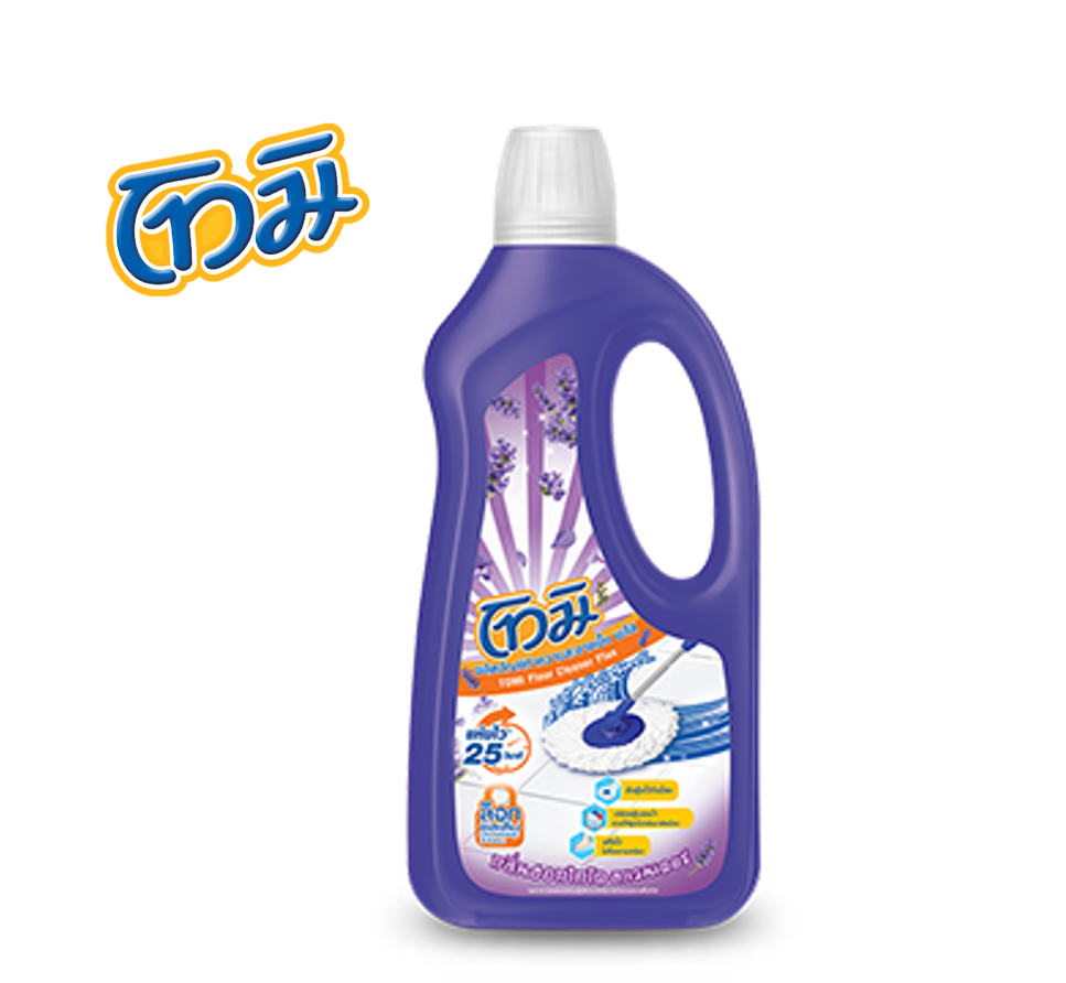 โทมิ ผลิตภัณฑ์ทำความสะอาดพื้น 850 มล. (สีม่วง)-1