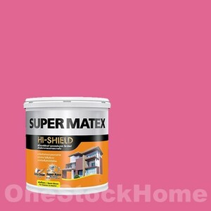 TOA Super Matex Semi-Gloss for Exterior&Interior SM968 Hot Pink Chilli 2.5GL
