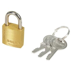 SOLEX 20MM SL90 BR PADLOCK (1103660)
