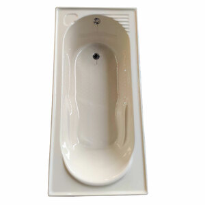 DURAFORM อ่างอาบน้ำอะคริลิค DECINA รุ่น Bambino สี ขนาด BEIGE 1510X715X380 มม.-1