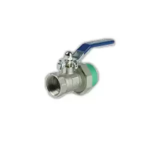 PPR Single Union Female Threaded Ball Cock DISMY 20 mm. x 1/2-inch SDR6/PN20-1
