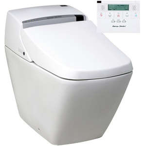 สุขภัณฑ์อัตโนมัติ แบบชิ้นเดียว American Standard TF-2010P2-WT-9 4.5/6 ลิตร ยูโรเซ็น แบบใช้ไฟฟ้า ปลั๊ก 2 ขา ฝาธรรมดา