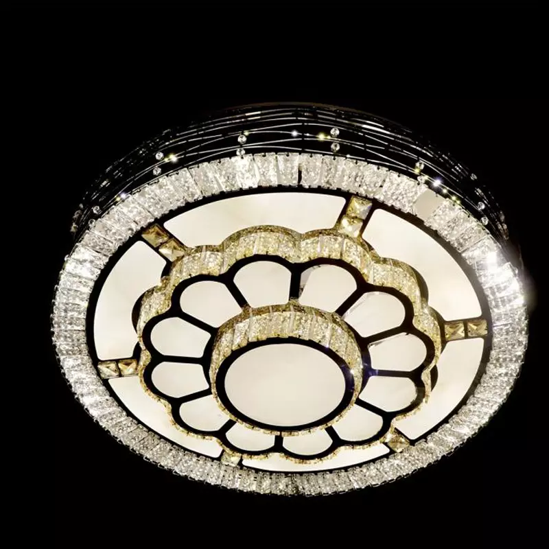 โคมไฟถาด LED คริสตัล 80 ซม. รุ่น AM5086 VANEZZA-1