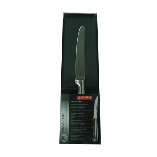 มีดผลไม้มน5"PENGUIN KINGSTONด้ามสแตนเลส (282804)-1