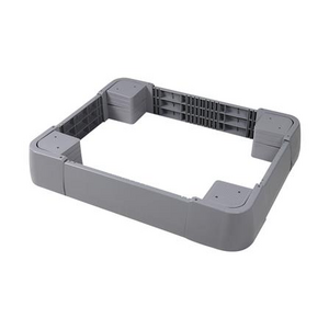 ฐานรองเครื่องซักผ้าปรับได้ CKR PLASTIC F-WS-WLL1 71-86X58-73 ซม. สีเทา SIZE L (275281)