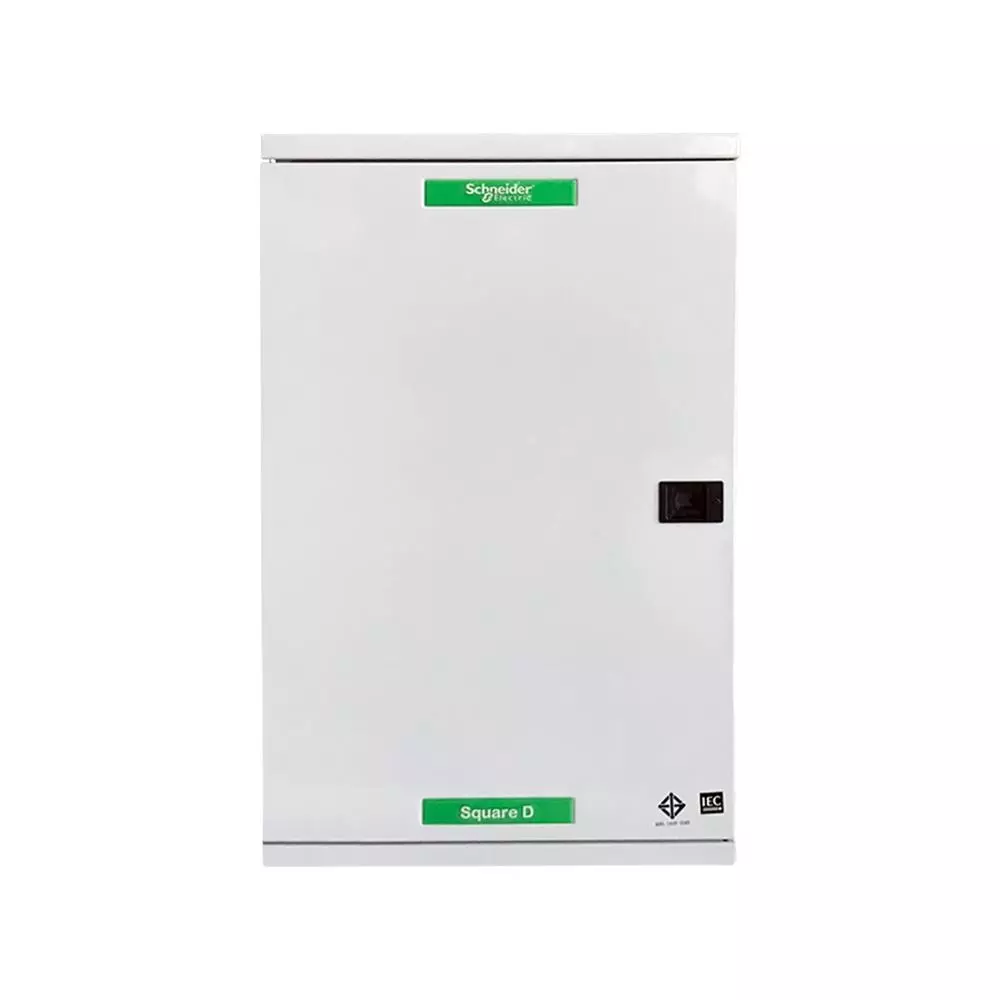 ตู้โหลดเซ็นเตอร์ 3 เฟส 24 ช่อง SCHNEIDER ชนิดเมนเบรกเกอร์ 100A 25kA (252887)-1
