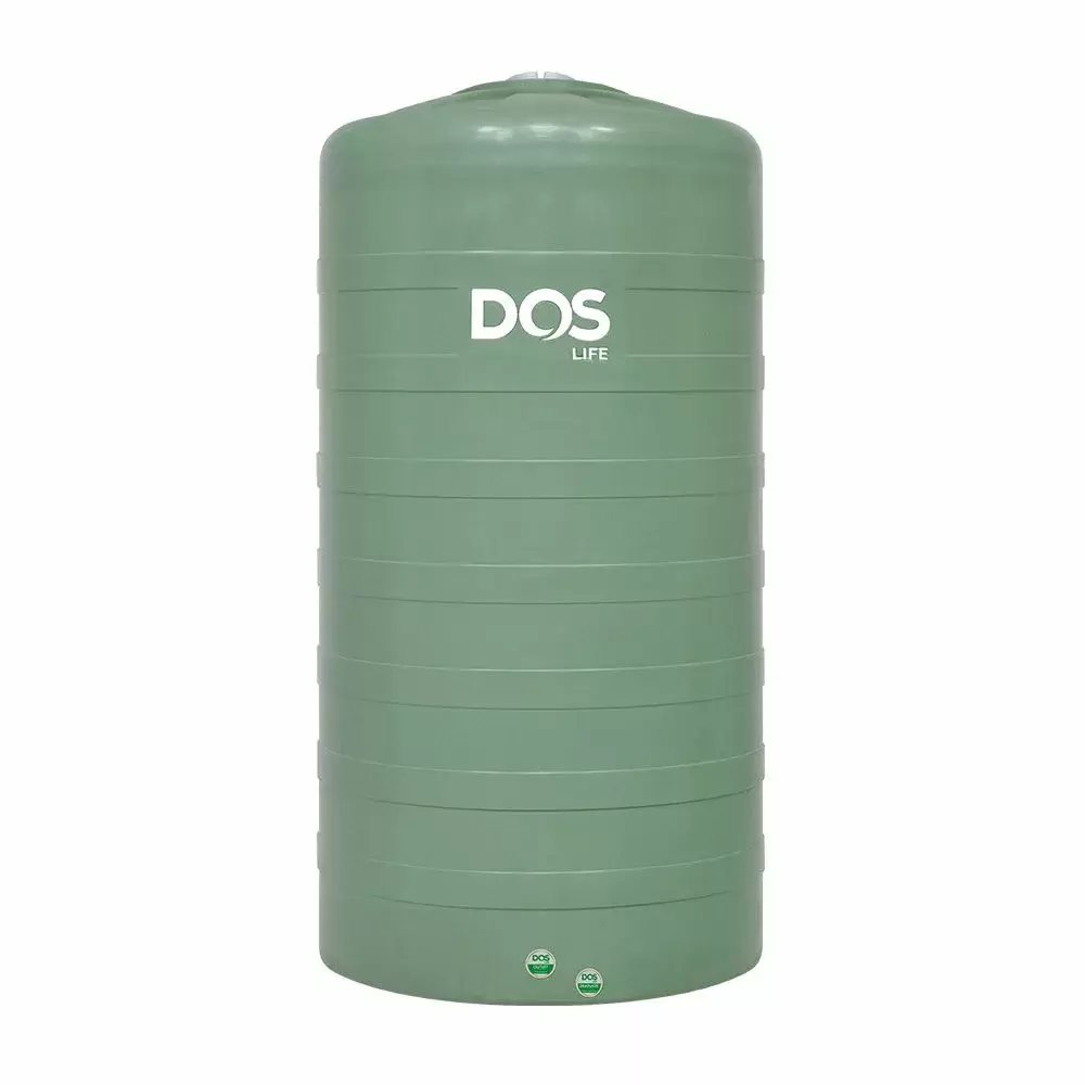ถังเก็บน้ำ DOS รุ่น Porcio 2500 ลิตร DRT เขียว COM-07/GN-2500L-1