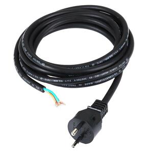 หัวปลั๊ก 2 ขากลมพร้อมสาย VCT SOKAWA 2x1.5 ตร.มม. 5 ม. สีดำ (1179362)-1