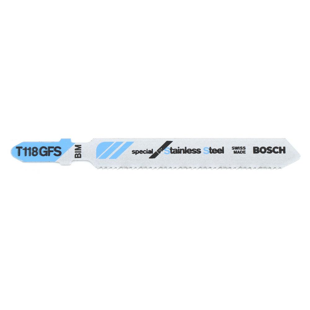 ใบเลื่อยจิ๊กซอ BOSCH T118GFS แพ็ก 5 ชิ้น (246210)-1