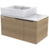 American Standard CONCEPT 800 wall-mounted under-sink cabinet, COMBI BROWN color, CLBF800-CBAF.