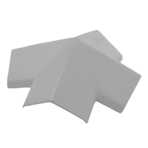 Four Way Ridge Tile Ayara Ayara Modern Marble Grey 4-Way Ridge 45 Degrees | OneStockHome