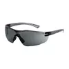 แว่นตานิรภัยทรงสปอร์ต ตรา WorkSafe รุ่น Chaser สีดำ เลนเทา HC