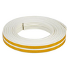 ซีลยางประตู DEXZON E-PROFILE 4X9 มม. 5ม. สีขาว (1112034)