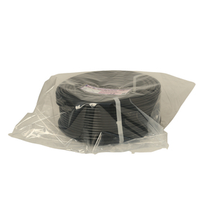 HAKKO E-SJUS-BK ท่อเรซินฟลูออรีนยืดหยุ่น (ETFE) สีดำ (ชนิดนุ่มพิเศษ) Flexible Fluorine (ETFE) Resin Tubing Black (Ultra Soft Type) E-SJUS-6×8-BK 100m: 6x8 มม. 100m-1