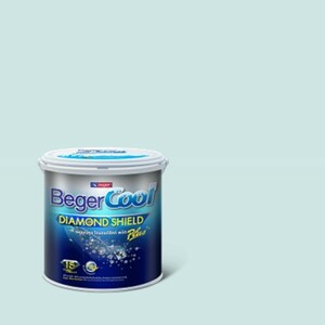 สีเบเยอร์คูล ไดมอนชิลด์พลัส เนียน ทาภายนอก สี Watery Blue 042-2 9 ลิตร