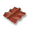 Oranit Roman Tiles Red Paradise R19 Adj Angle Ridge (Bottom)