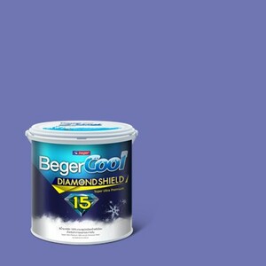 BegerCool Diamond Shield 15 Interior Semi-Gloss Blue Bomber 015-5 9 litres