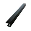 Aluminum U Black 6 m