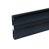 Aluminum Wall Trunking AP-90 Black PVC Lid