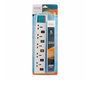 รางปลั๊ก 5 ช่อง x 3 เมตร 10A รุ่น XD53-1