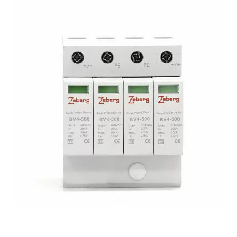 เบรกเกอร์กันฟ้าผ่า 4P รุ่น BV4-500 DC-1