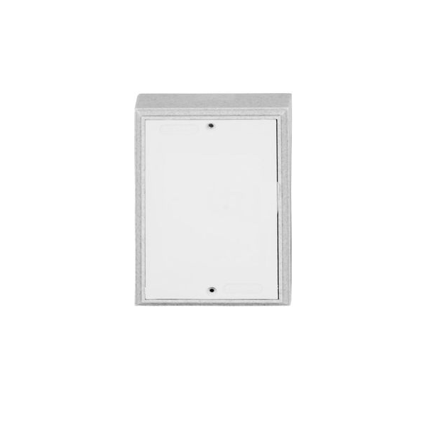 แผงไฟฟ้าพลาสติก รุ่น BD 305G ขนาด 3 x 5 นิ้ว สีหินอ่อนเทา-1