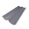Diamond Roman Tile Titanium Grey Wall Ridge Right to Left