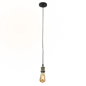 MAXLIGHT Ceiling lamp FD-DT E27 1 bulb 40W Black-1