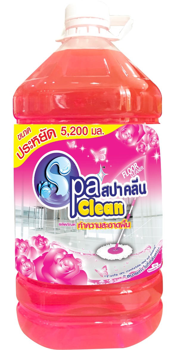 น้ำยาถูพื้น SPACLEAN 5,200 มล. ROMANTIC ROSE (1092828)-1