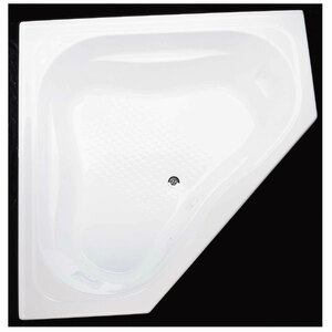 DURAFORM อ่างอาบน้ำอะคริลิค DECINA รุ่น Duet สีขาว ขนาด 1500 x 1500 x 525-1