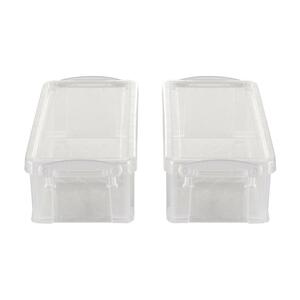 กล่องหูล็อก STACKO CM-12 10x22x6.8 ซม. สีขาว (1034986)