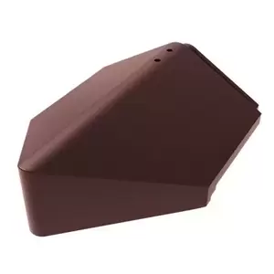 ครอบปิดปลายตะเข้สัน หลังคาเพรสทีจ X-Shield Slim ออเบิร์น บราวน์ 8852422124404-1