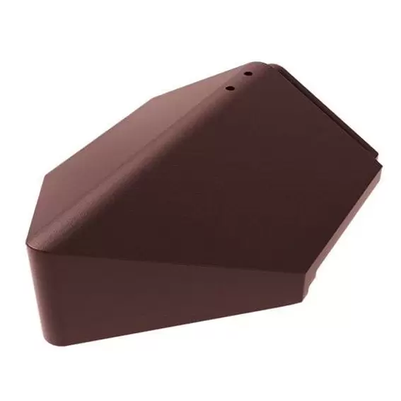 ครอบปิดปลายตะเข้สัน หลังคาเพรสทีจ X-Shield Slim ออเบิร์น บราวน์ 8852422124404-1