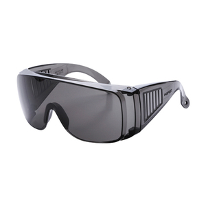 แว่นตานิรภัย ตรา WorkSafe รุ่น V-Spex สีเทาขุ่น เลนเทา HC