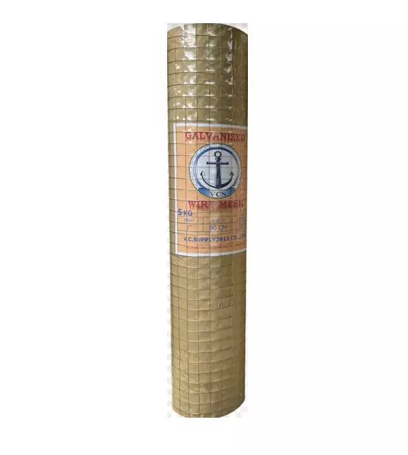 Electro-Galvanized Square Welded Mesh (Chicken Wire) 1 in opening No.23 (0.6 mm) 0.914x25 m-1