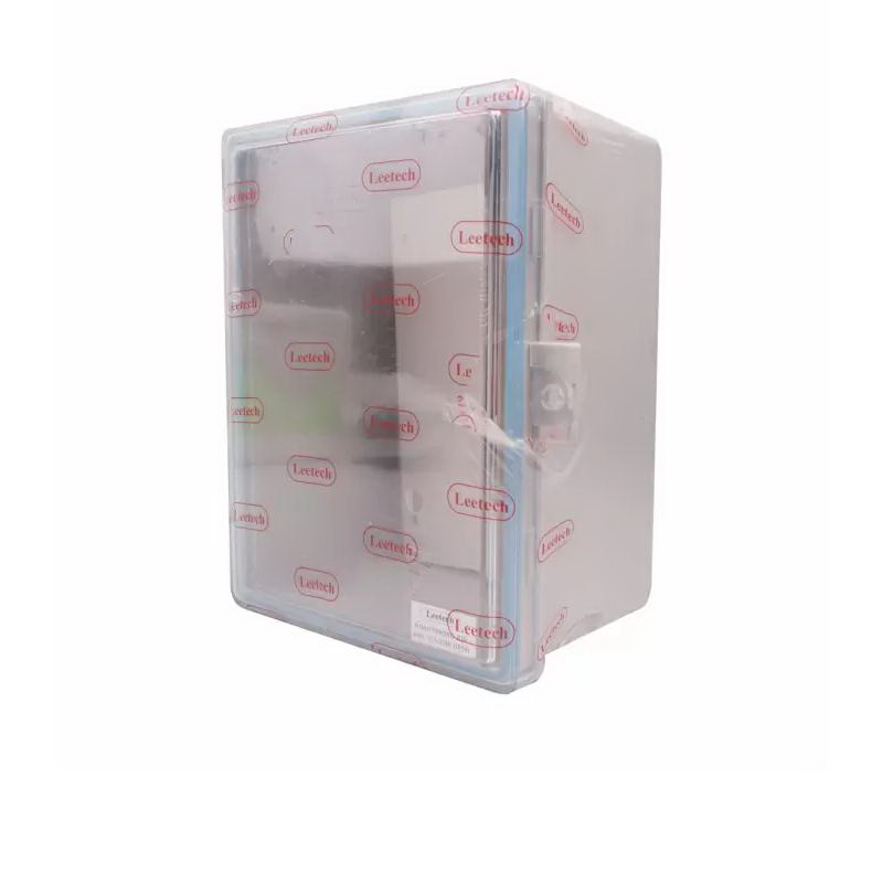 ตู้พลาสติกกันน้ำ ฝาใส 6 x 8 นิ้ว สีเทา-1