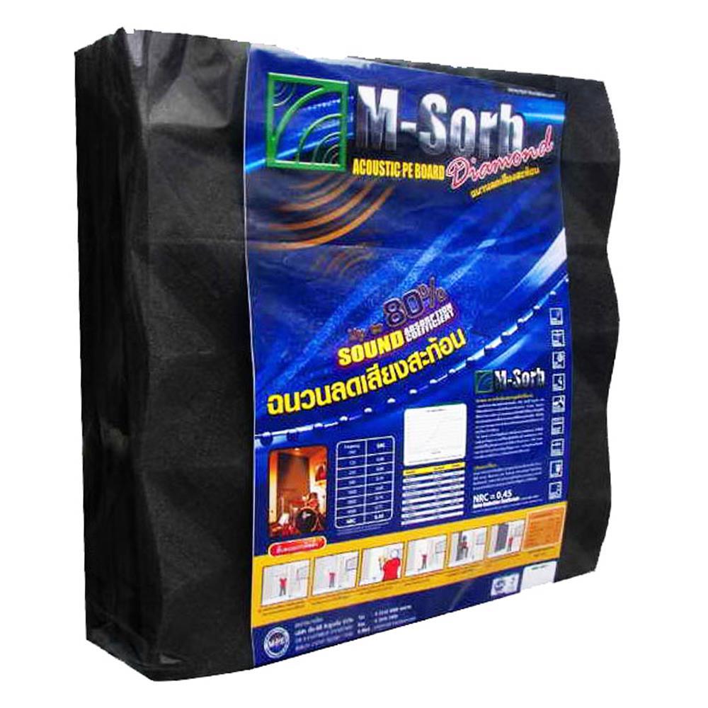 MPE 0.60X0.60M M-SORB PE INSULATION BK (1004998)-1