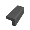 Neustile Diamond Cut Grey Slate Verge End (Cancelled)